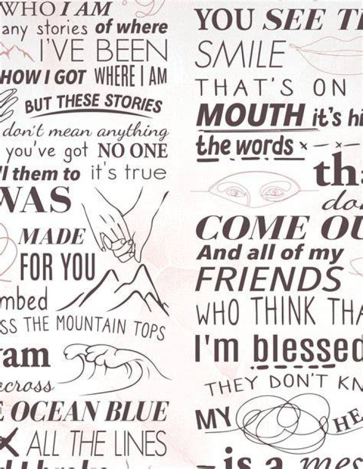 Brandi Carlile Poster the Story Song Lyric Art Poster Etsy