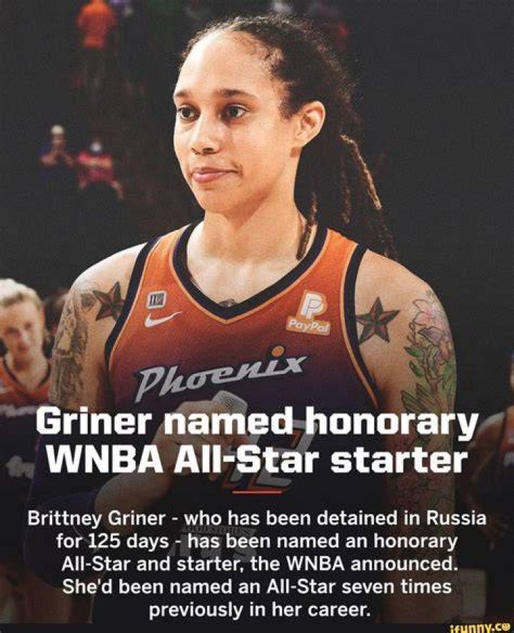 Brittney Griner named honorary starter at ASG Reuters