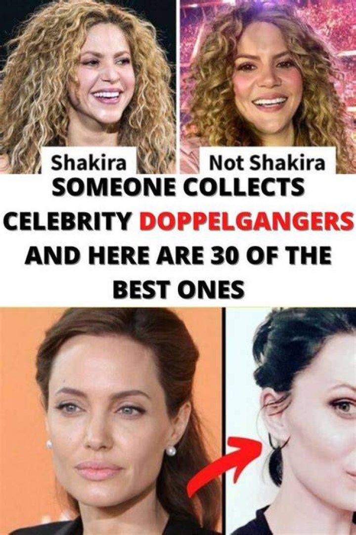 Celebrity Doppelgangers They don't only look alike, they even sound alike. Margot Robbie and