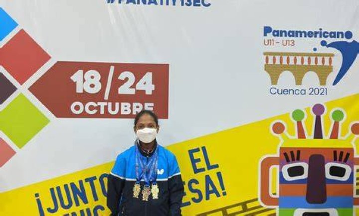 Dodgen Student Earns Gold Medals at Table Tennis Pan American World