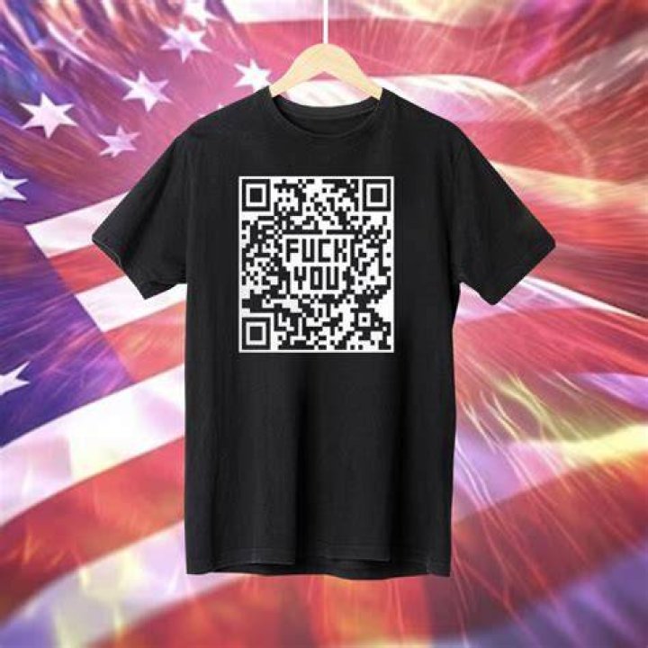 Fuck You QR Code TShirt