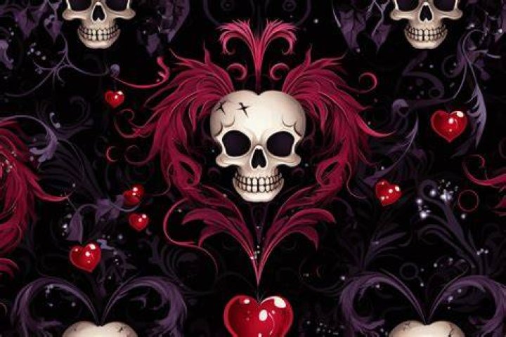 Goth Valentine's Graphic Bundle Drawing Graphic by Elliot Design