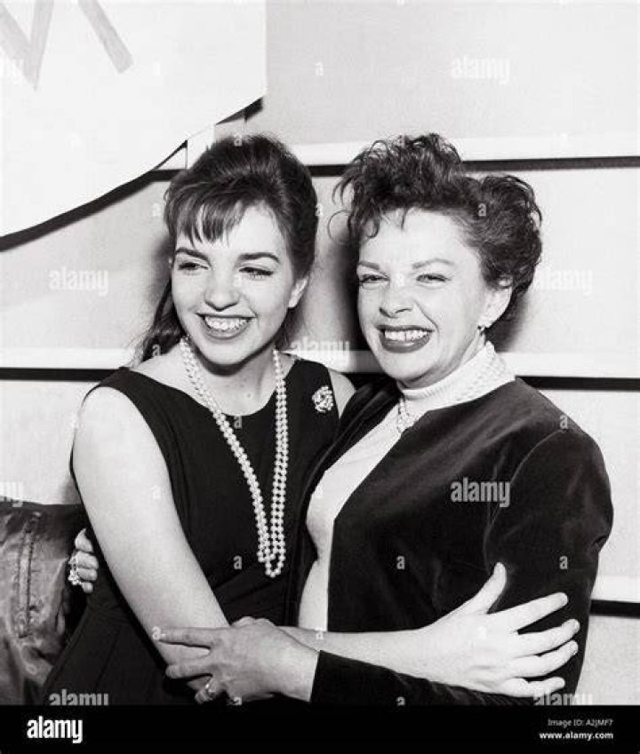 Judy Garland and daughter Liza Minnelli photographed in London... (1964