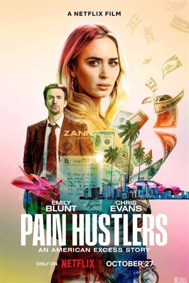 Pain Hustlers Review Blunt & Evans Star In Generic, Timid Takedown Of