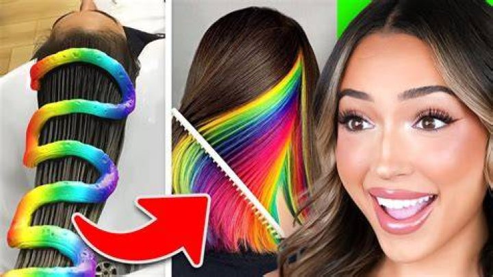Rainbow Transformation with shailee.taylorhair YouTube