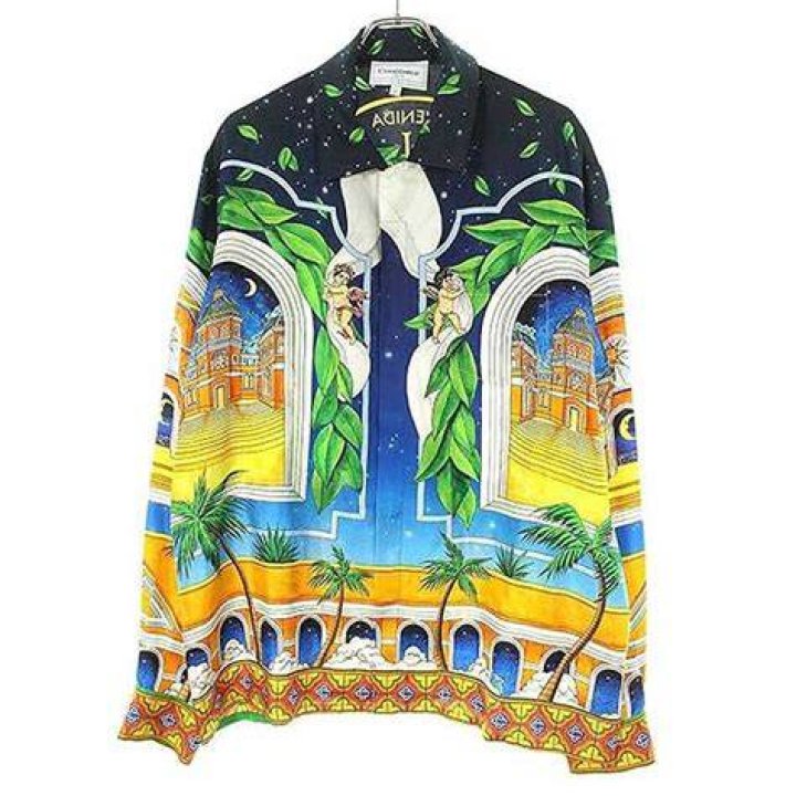 SOLOAMIRI 23SS SILK CUBA COLLAR SHIRT SOLOAMIRI