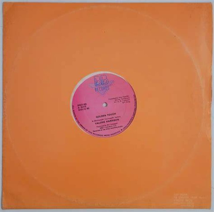 Valerie Campbell Golden Touch 12" Single museum vinyl